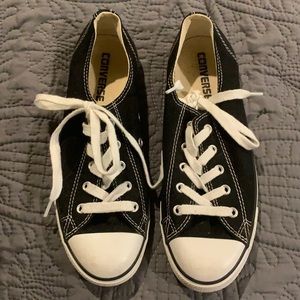 Converse low profile black women 8
